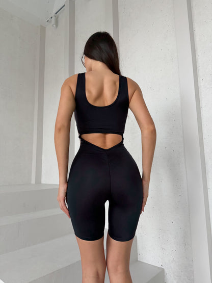 Power Muse Jumpsuit - Bronze Short